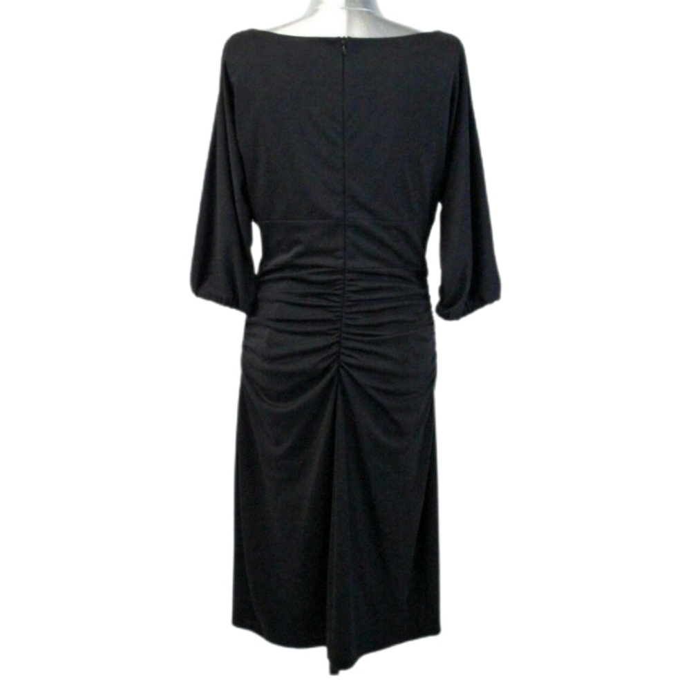 David Meister Womens Sheath 3/4 Sleeve Dress